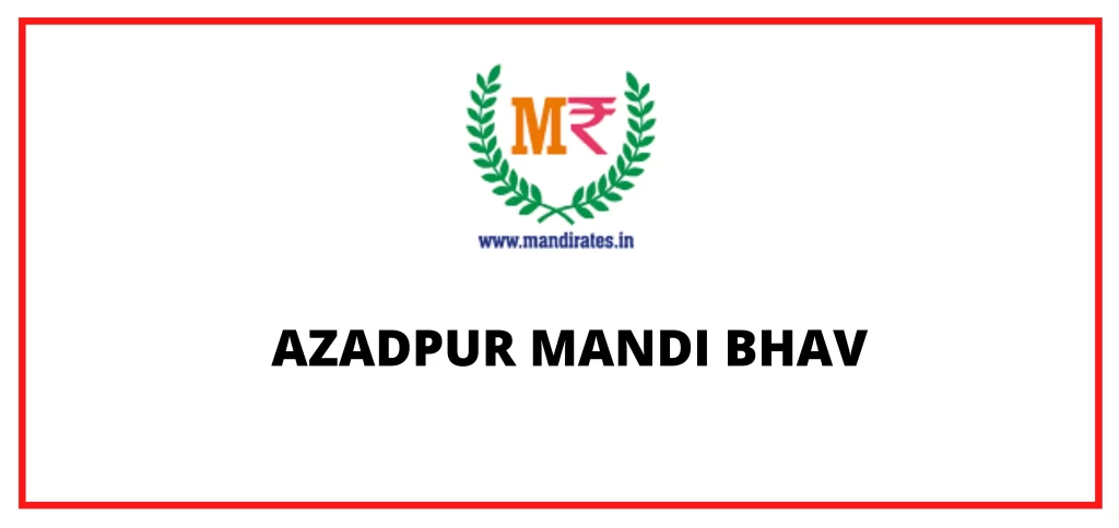 Azadpur Mandi Bhav 1